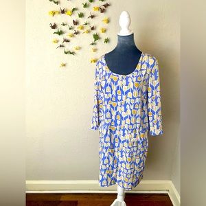 Anthropologie Maeve Tulip Dress S